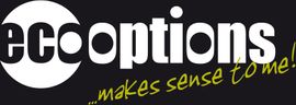 Eco Options logo with tagline